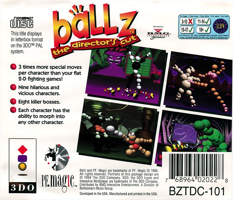 Ballz - The Director's Cut - Dos