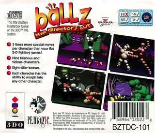 Ballz - The Director's Cut dos