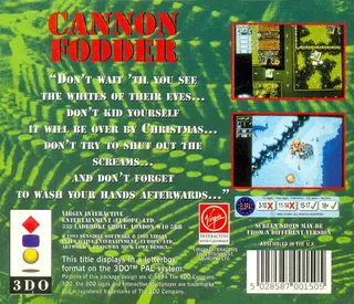 Cannon Fodder dos