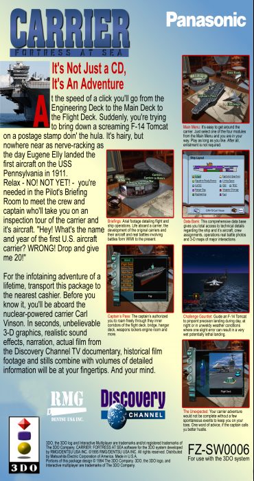 Carrier : Fortress at Sea dos