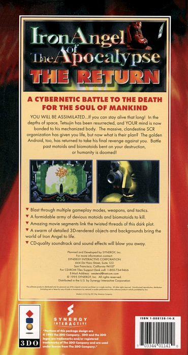 Iron Angel of the Apocalypse : The Return dos