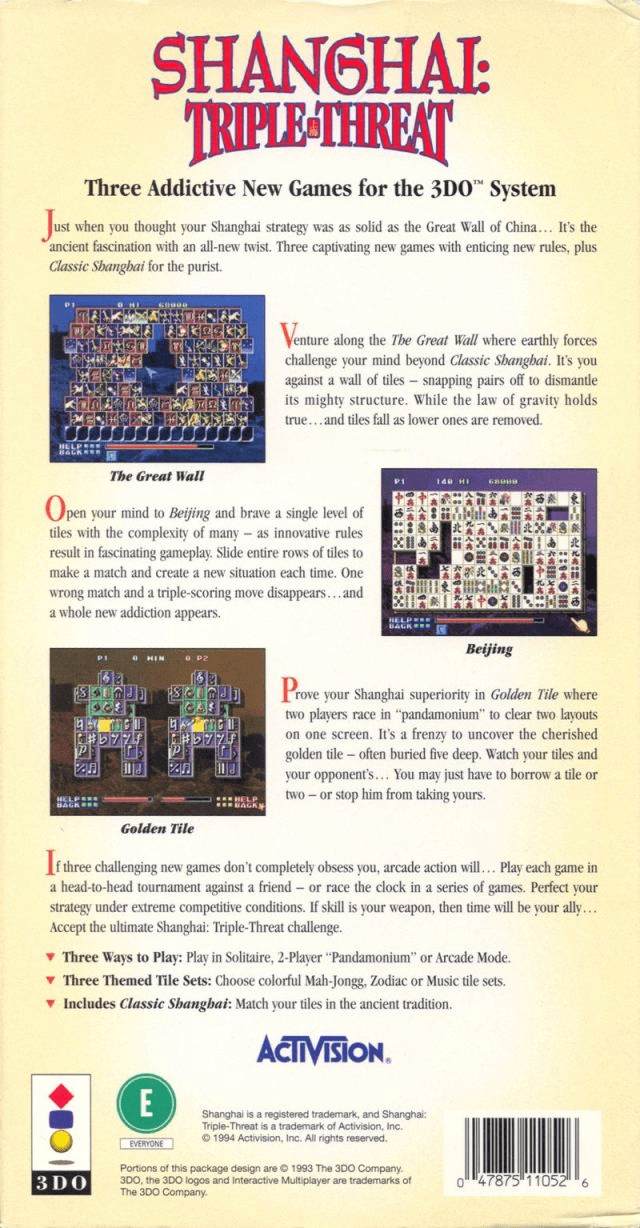 Shanghai - Triple-threat - Dos