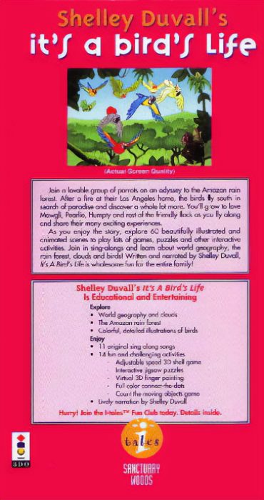 Shelley Duvall's It's A Bird's Life dos