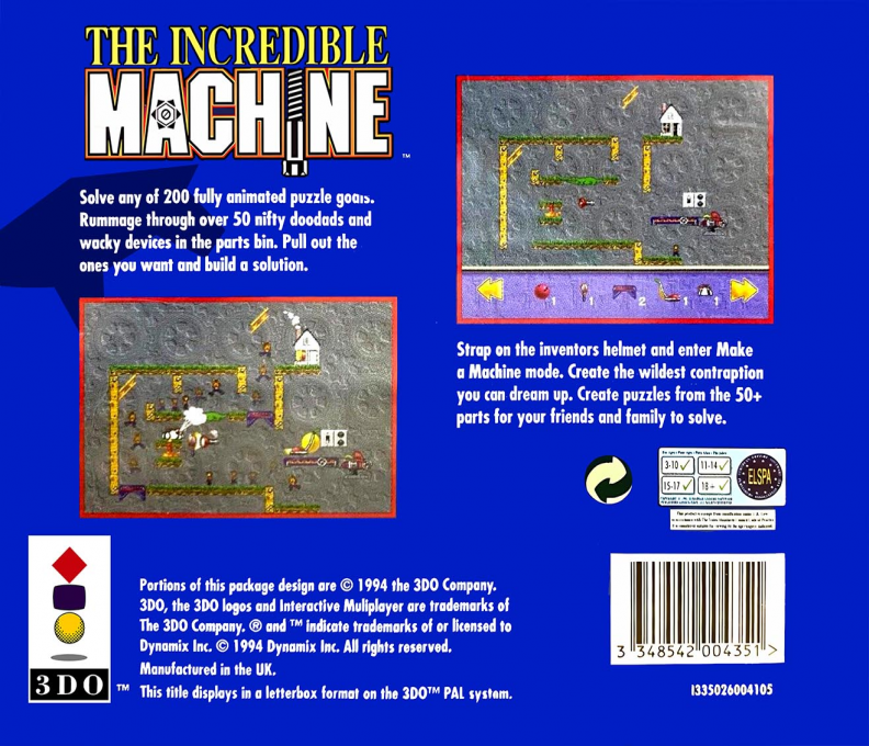The Incredible Machine - Dos
