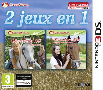 2 in 1 - Horses 3D Vol. 2 - Rivals in the Saddle and Jumping for the Team 3D