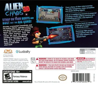 Alien Chaos 3D - Dos