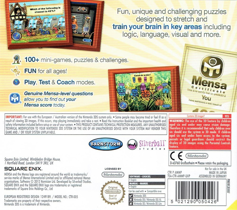 American Mensa Academy - Dos