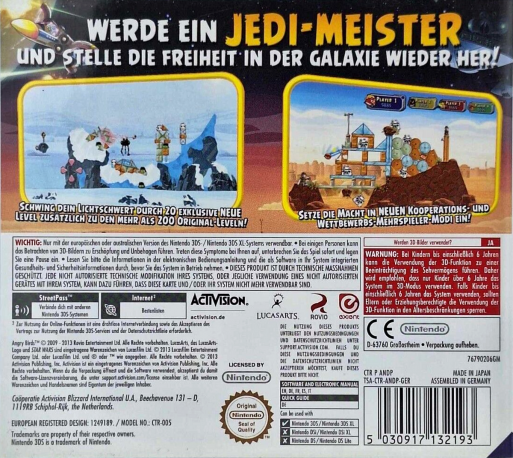 Angry Birds Star Wars - Dos