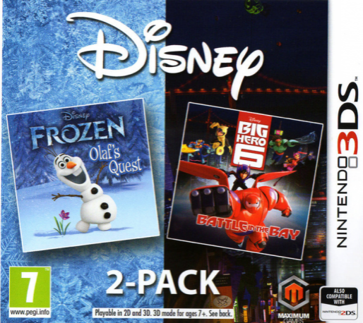 Disney 2-pack - Frozen - Olaf's Quest   Big Hero 6 - Battle In The Bay