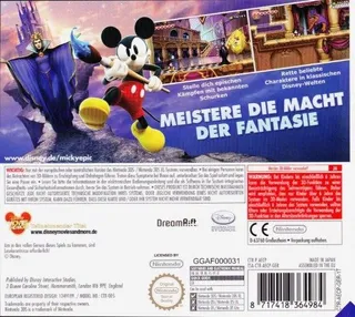 Disney Epic Mickey: The Power of Illusion dos