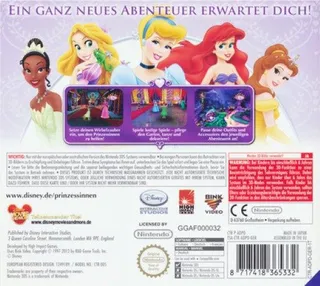Disney Princesse : mon royaume enchanté dos