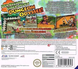 Etrian Mystery Dungeon dos
