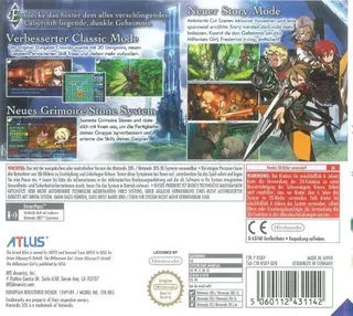 Etrian Odyssey Untold: The Millennium Girl dos
