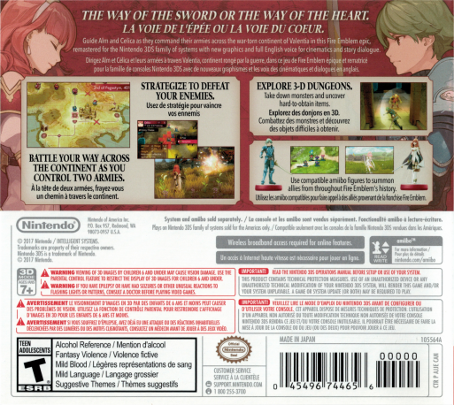 Fire Emblem Echoes: Shadows of Valentia - Dos