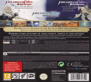 Fire Emblem Fates - Special Edition dos