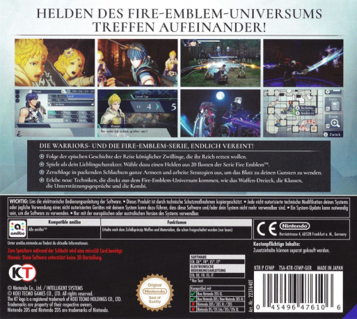 Fire Emblem Warriors - Dos