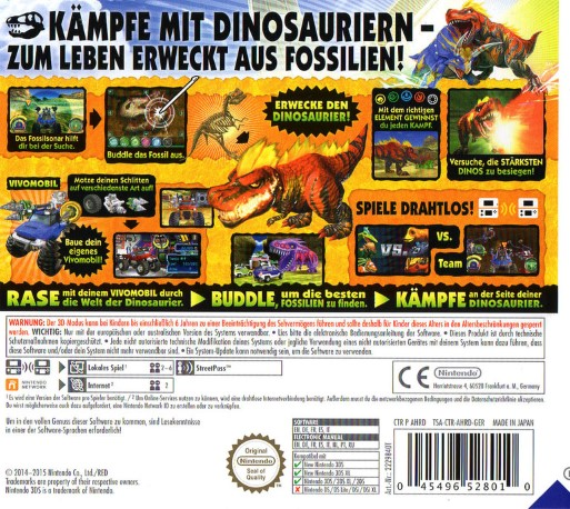 Fossil Fighters: Frontier - Dos