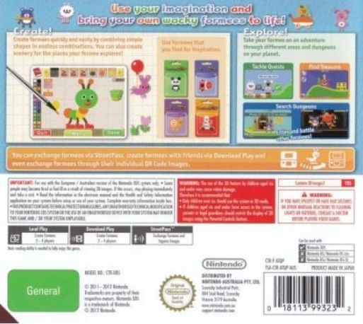 Freakyforms - Vos Créations Prennent Vie ! - Dos