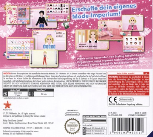 Girls' Fashion Shoot - Dos