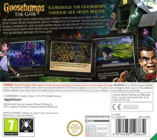 Goosebumps - The Game dos