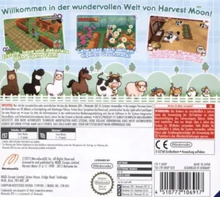 Harvest Moon 3D: A New Beginning dos