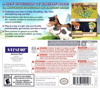 Harvest Moon : La Vallée Perdue dos