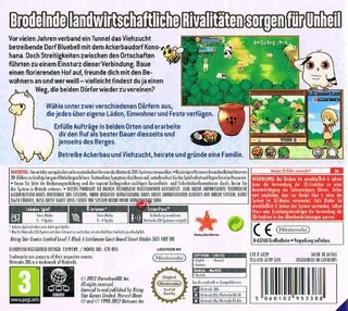 Harvest Moon : Les Deux Villages dos