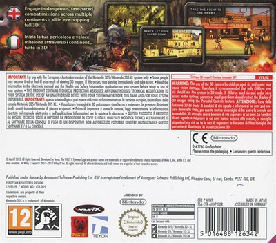 Heavy Fire: The Chosen Few 3D - Dos