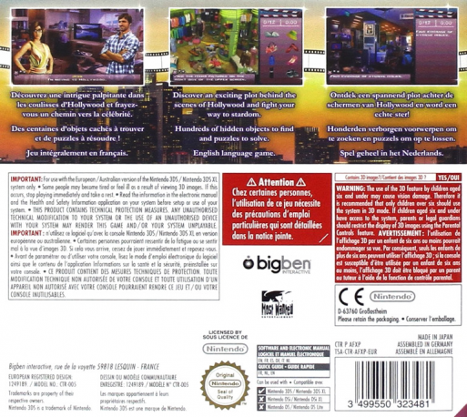 Hollywood Fame - Hidden Object Adventure - Dos