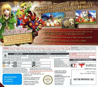 Hyrule Warriors Legends dos