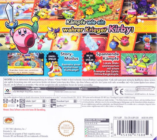 Kirby Battle Royale - Dos