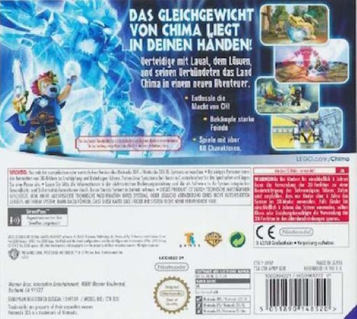 LEGO Chima : Le Voyage de Laval - Dos