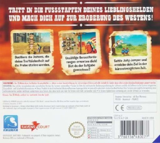 Lucky Luke Et Les Dalton - Dos