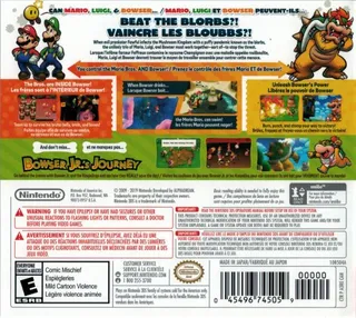 Mario & Luigi : Voyage au centre de Bowser + L'épopée de Bowser Jr dos