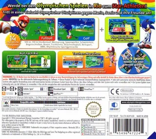 Mario & Sonic aux Jeux Olympiques de Rio 2016 dos