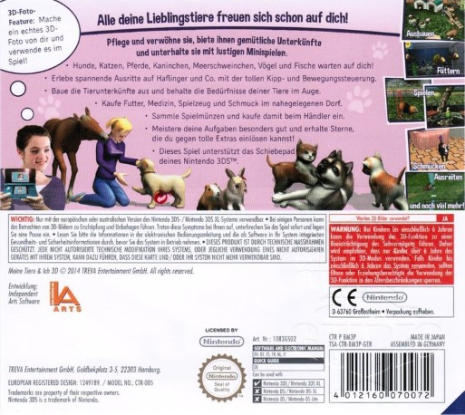 Me And My Pets 3d - Dos