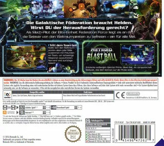 Metroid Prime - Federation Force - Blast Ball Demo dos