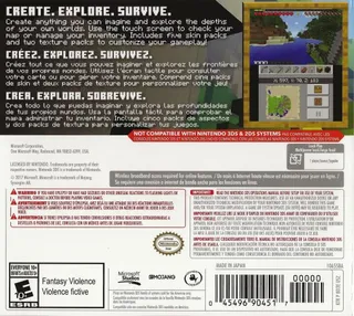Minecraft - New Nintendo 3ds Edition dos