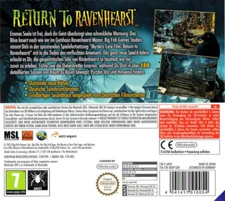Mystery Case Files: Return to Ravenhearst dos