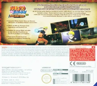 Naruto Shippuden 3D - The New Era dos
