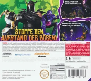 Nickelodeon - Teenage Mutant Ninja Turtles dos