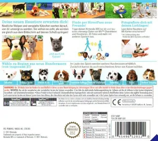 Nintendogs + Cats - Bouledogue Français & Ses Nouveaux Amis dos