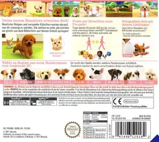 Nintendogs + Cats - Caniche Toy & Ses Nouveaux Amis dos
