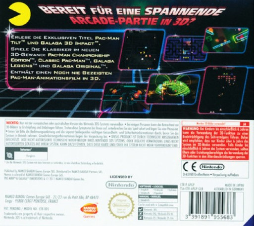 Pac-Man & Galaga Dimensions - Dos