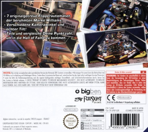 Pinball Hall of Fame: The Williams Collection - Dos