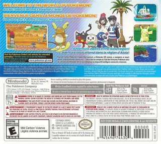 Pokémon Lune dos