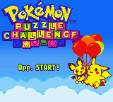 Pokémon Puzzle Challenge
