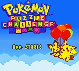 Pokémon Puzzle Challenge