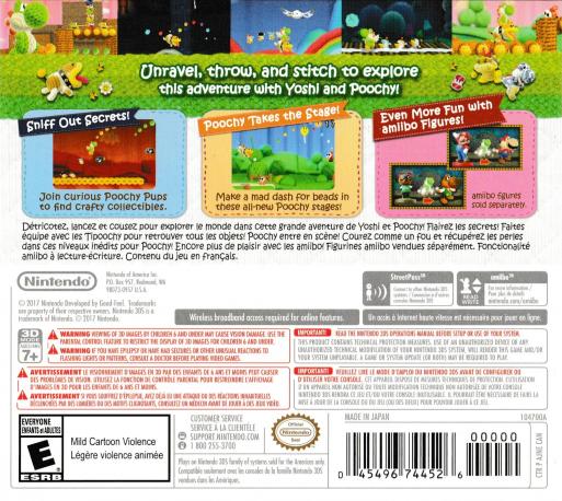 Poochy & Yoshi's Woolly World - Dos