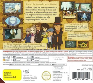Professor Layton and the Azran Legacy dos